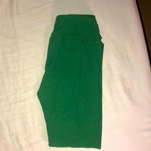 Green LuLa Roe leggings